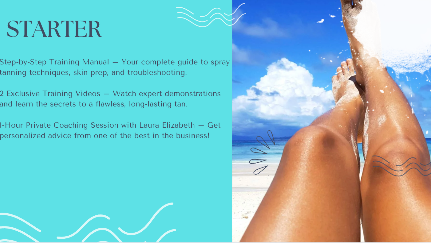 Starter Spray Tan Certification